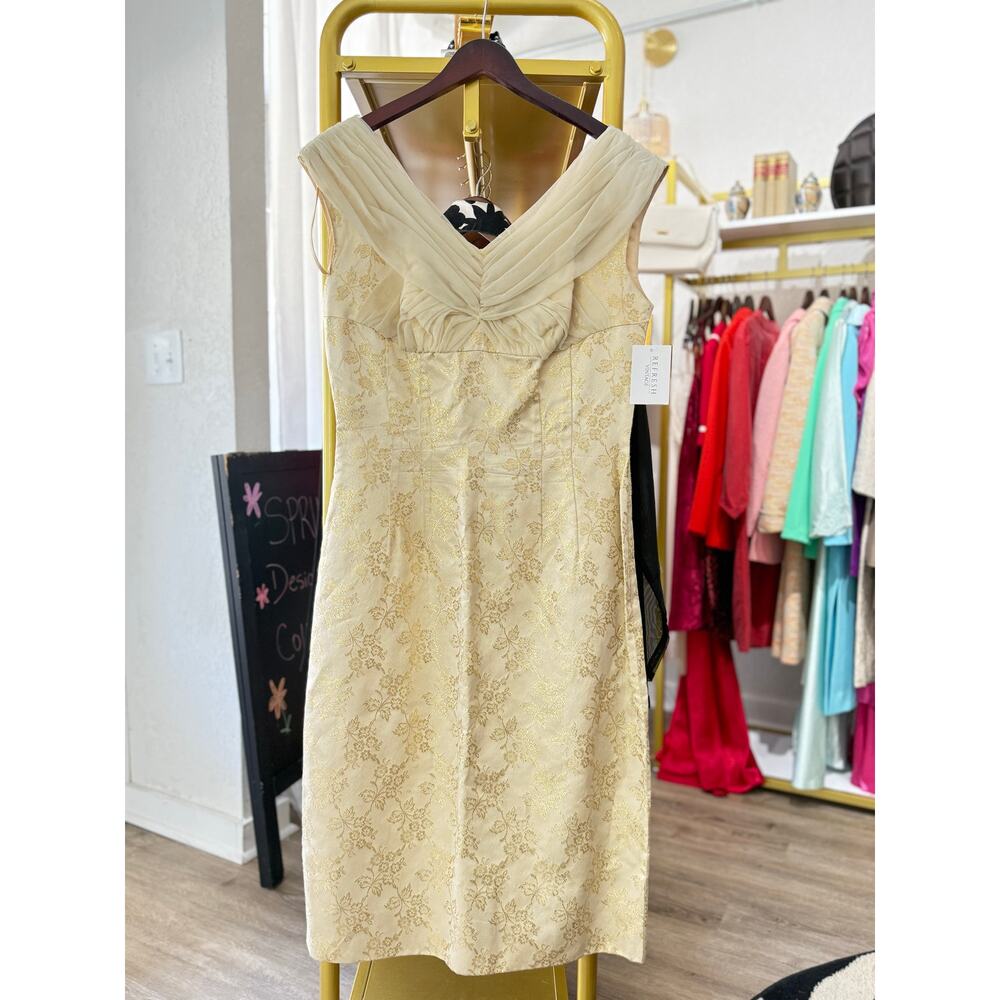 Vintage Brocade Handmade Sheath Dress